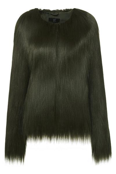 Unreal Fur Unreal Dream Fur Jacket - Khaki photo 2