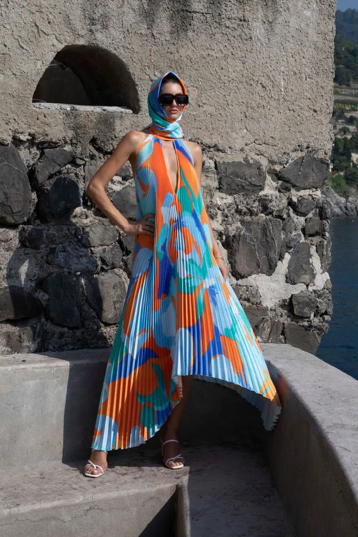 Lidee Opera Gown in Capri Orange Size 8 photo 2