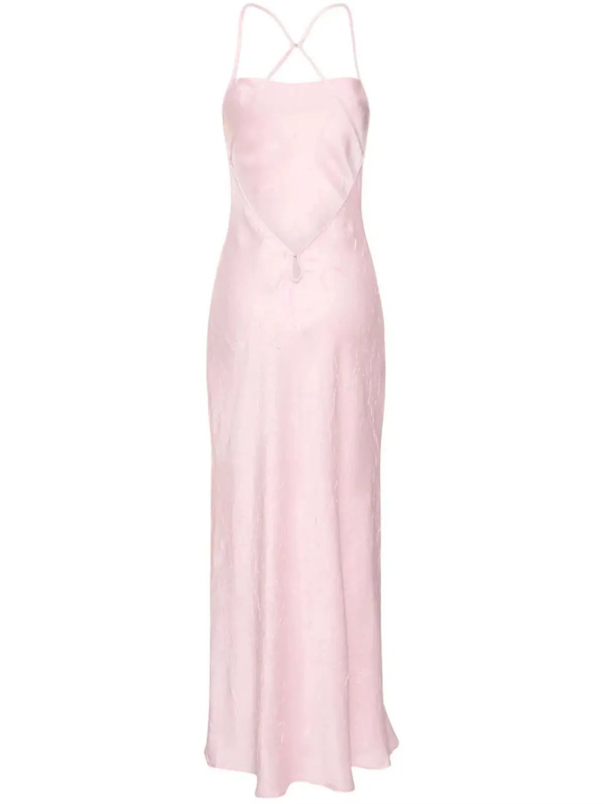 Bec & Bridge Carolina Satin Maxi Dress Pink Size 6 photo 5