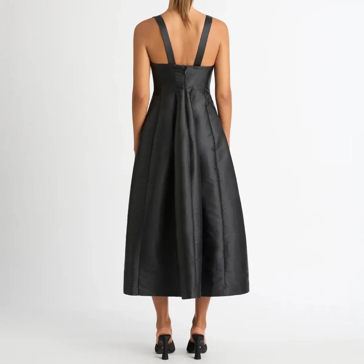 Sheike Karolina Midi Dress Black Size 12 photo 3