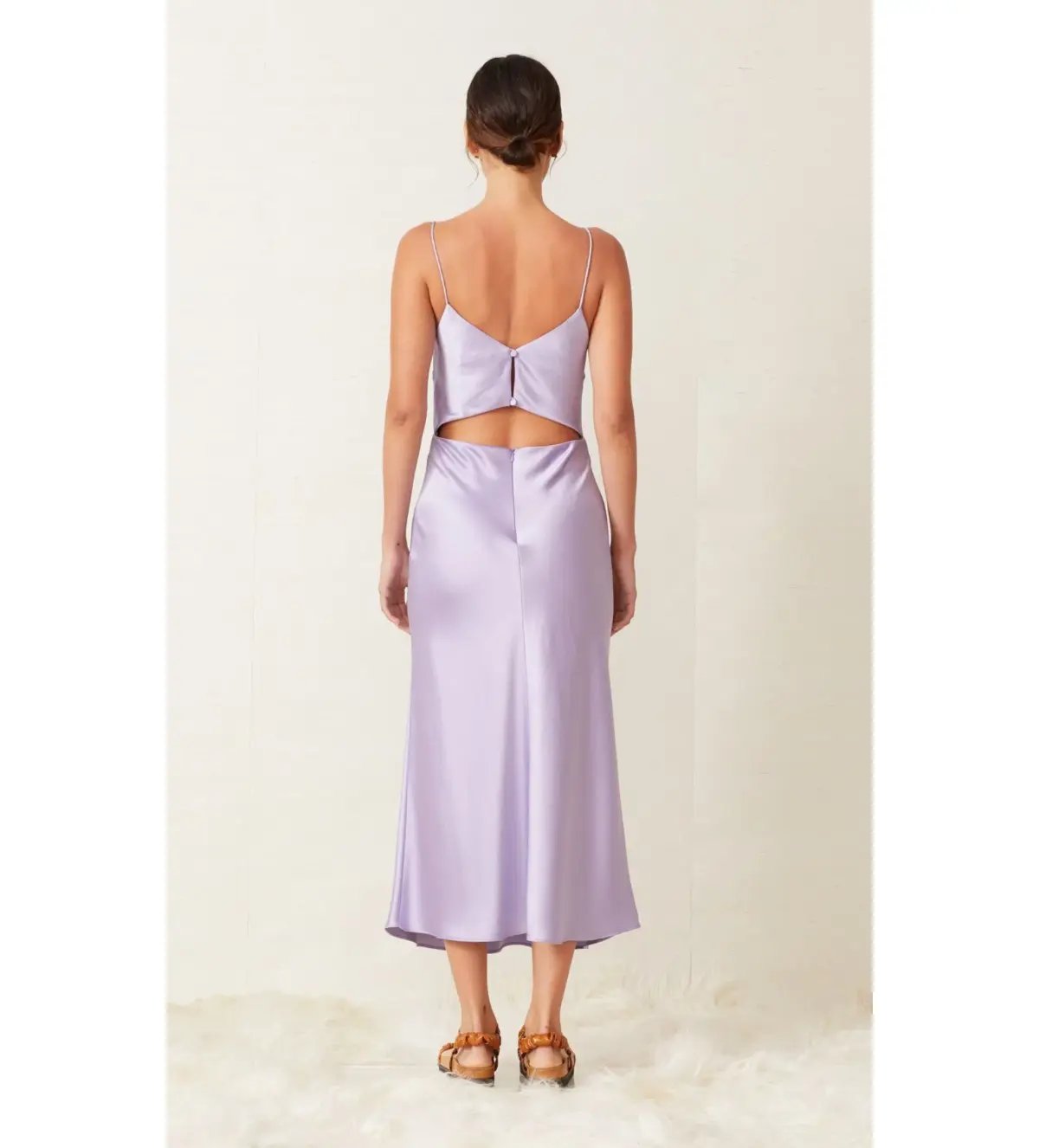 Mila Midi by Bec & Bridge in Purple Size 6 photo 3