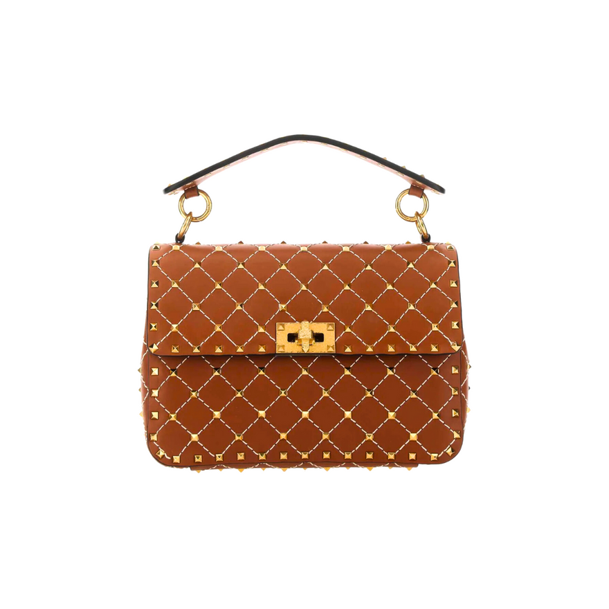 Valentino Rockstud Shoulder Bag (tan) photo 2