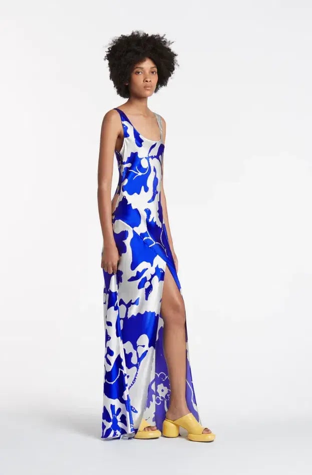 Sir the Label Esme Bias Maxi Dress Merce Abstract Print Size 1 / AU 8 photo 2