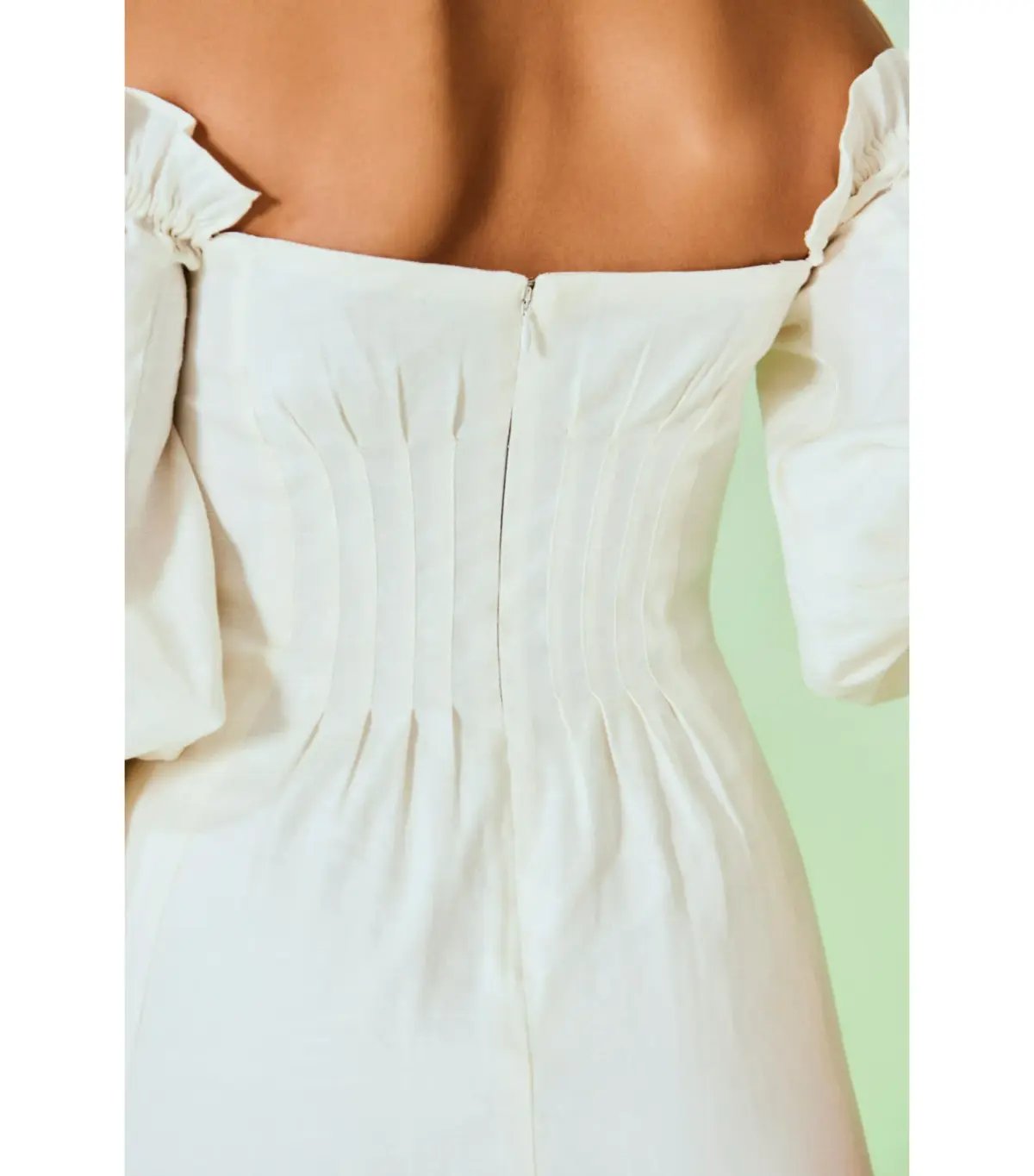 Cult Gaia Ida Midi Dress White Size AU 12 photo 4