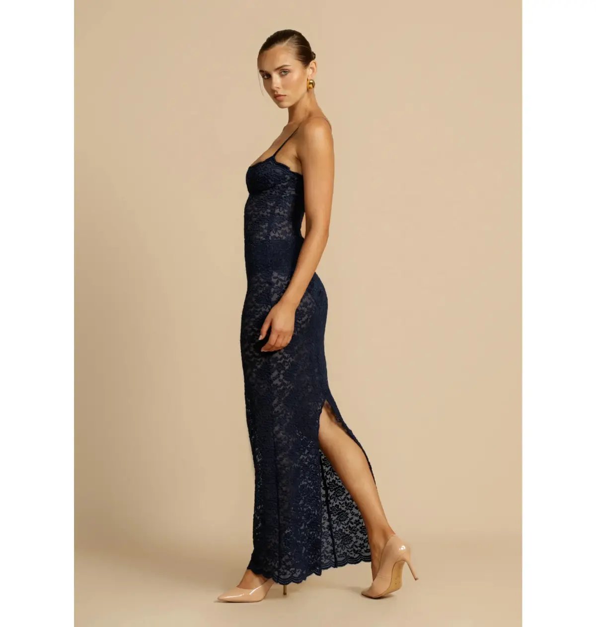 Arcina Ori Margot Dress in Navy Size AU 6 photo 2