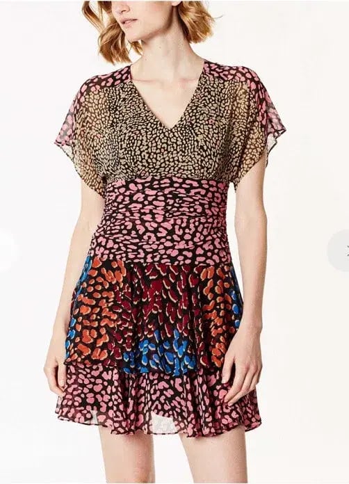 Karen Millen Leopard Tiered Dress photo 2