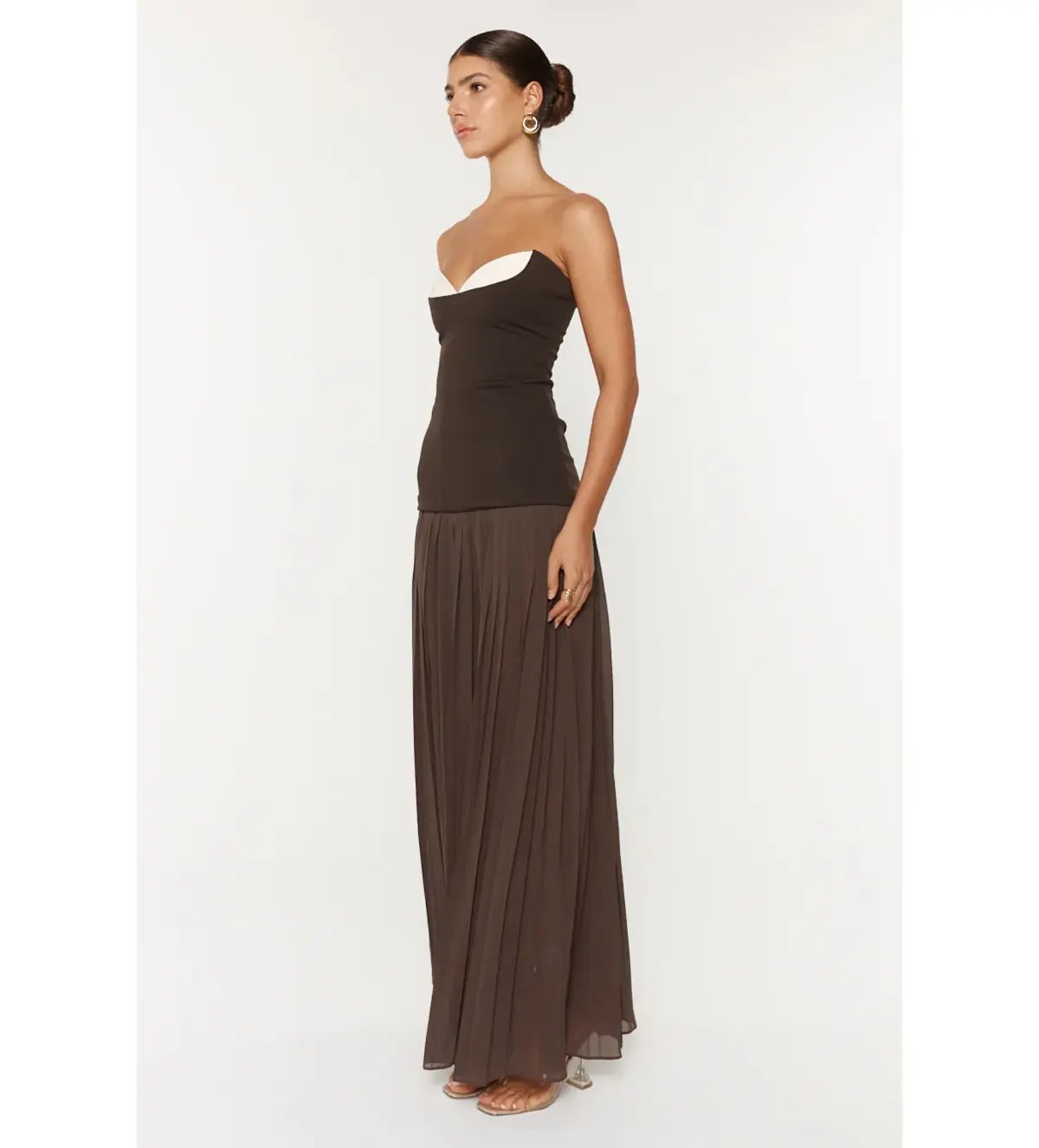 She Is OLLÁ Nicolette Dress Espresso Size S / AU 8 photo 2