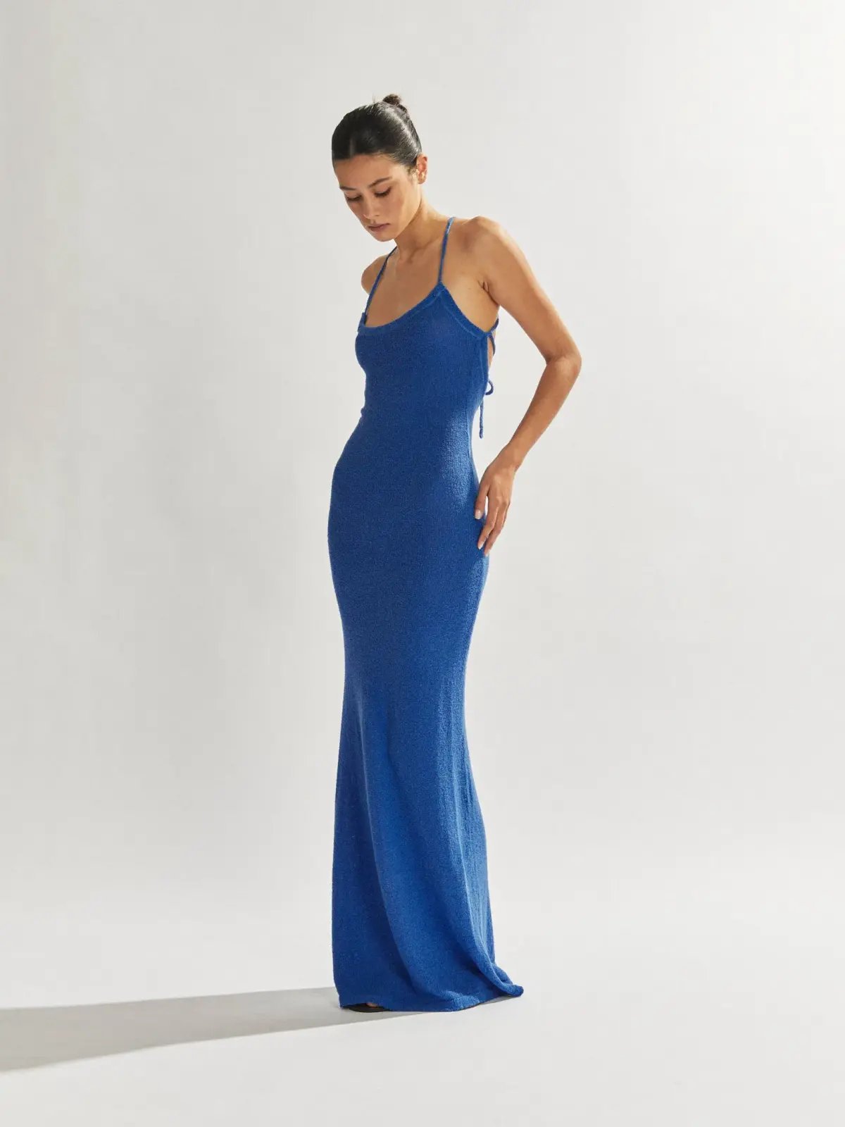 One Mile Sorrento Blue Dress Size 6 photo 2