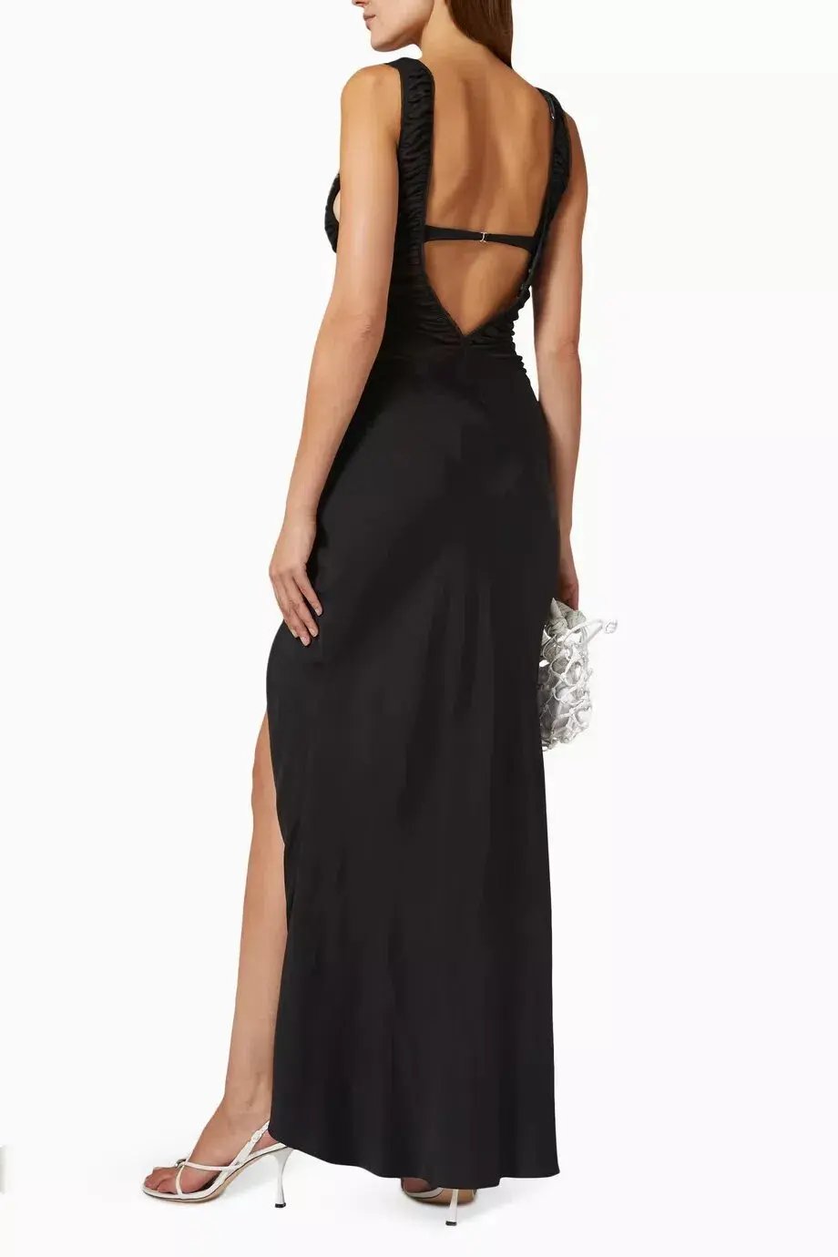 Bec & Bridge Naomi Split Dress Black Size 8 photo 3