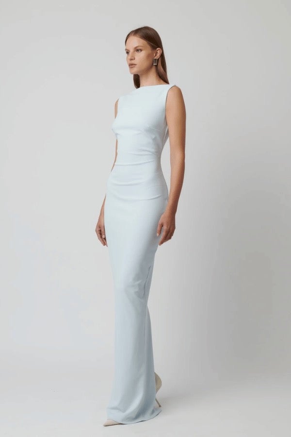 EFFIE KATS VERONA GOWN - ICE BLUE photo 4