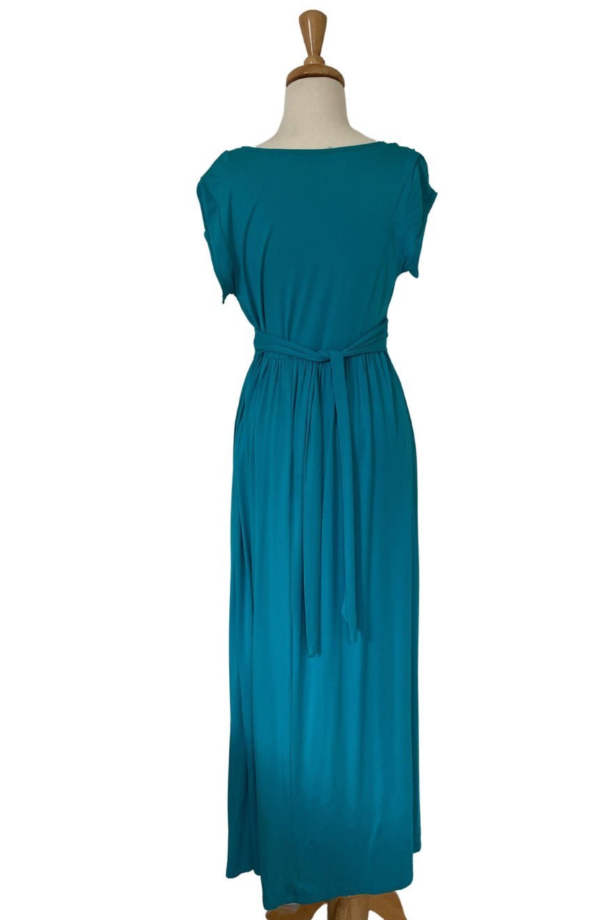 Mama Rentals Chelsea Cotton Maxi - Teal photo 3
