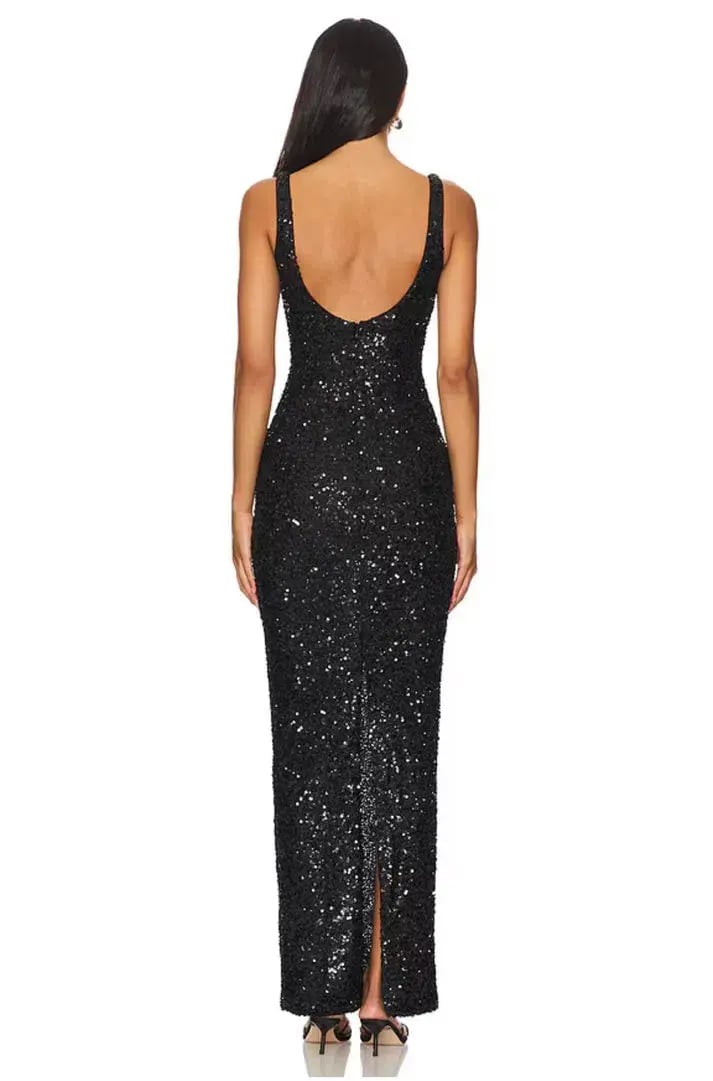 NBD Janhvi Maxi Dress Black Size S/AU 8 photo 2