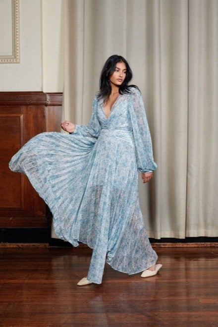 ACLER ASTONE DRESS - BLUE FLORAL photo 12