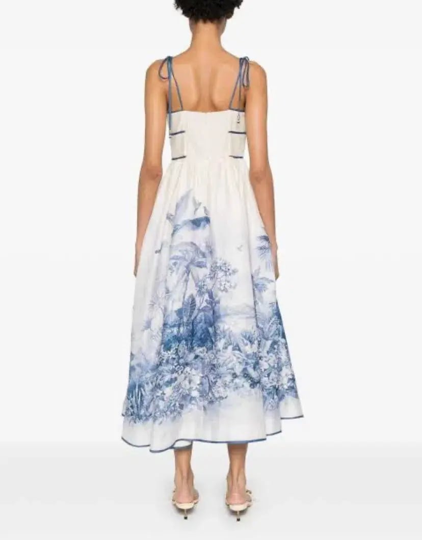 Zimmermann Wylie Picnic Dress Size 1 (10) photo 3