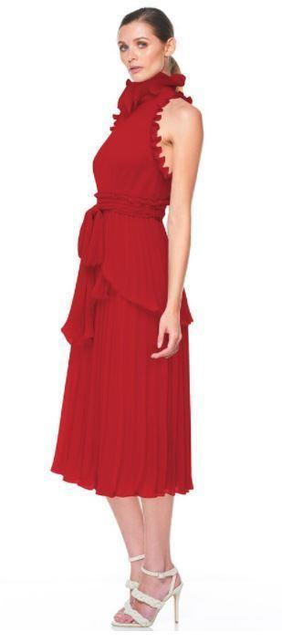 TALULAH JODI DRESS – RED size 8 photo 3