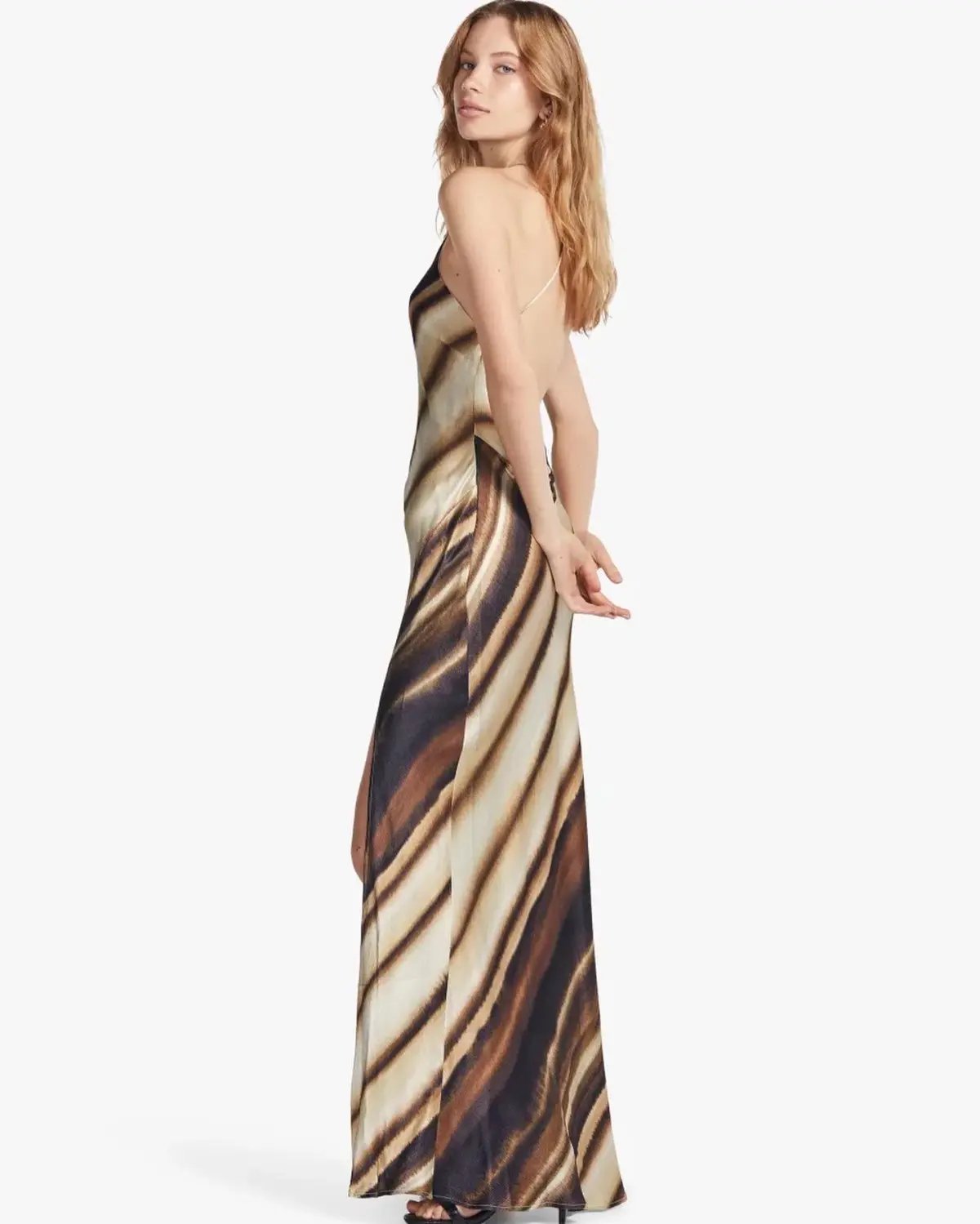 Bec & Bridge Watercolour Gown Print Size 10 photo 5