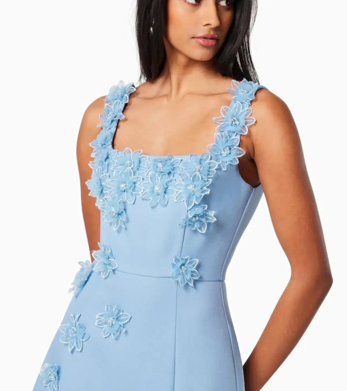 Elliatt Bruges Mini Dress in Cornflower Size 10 photo 2