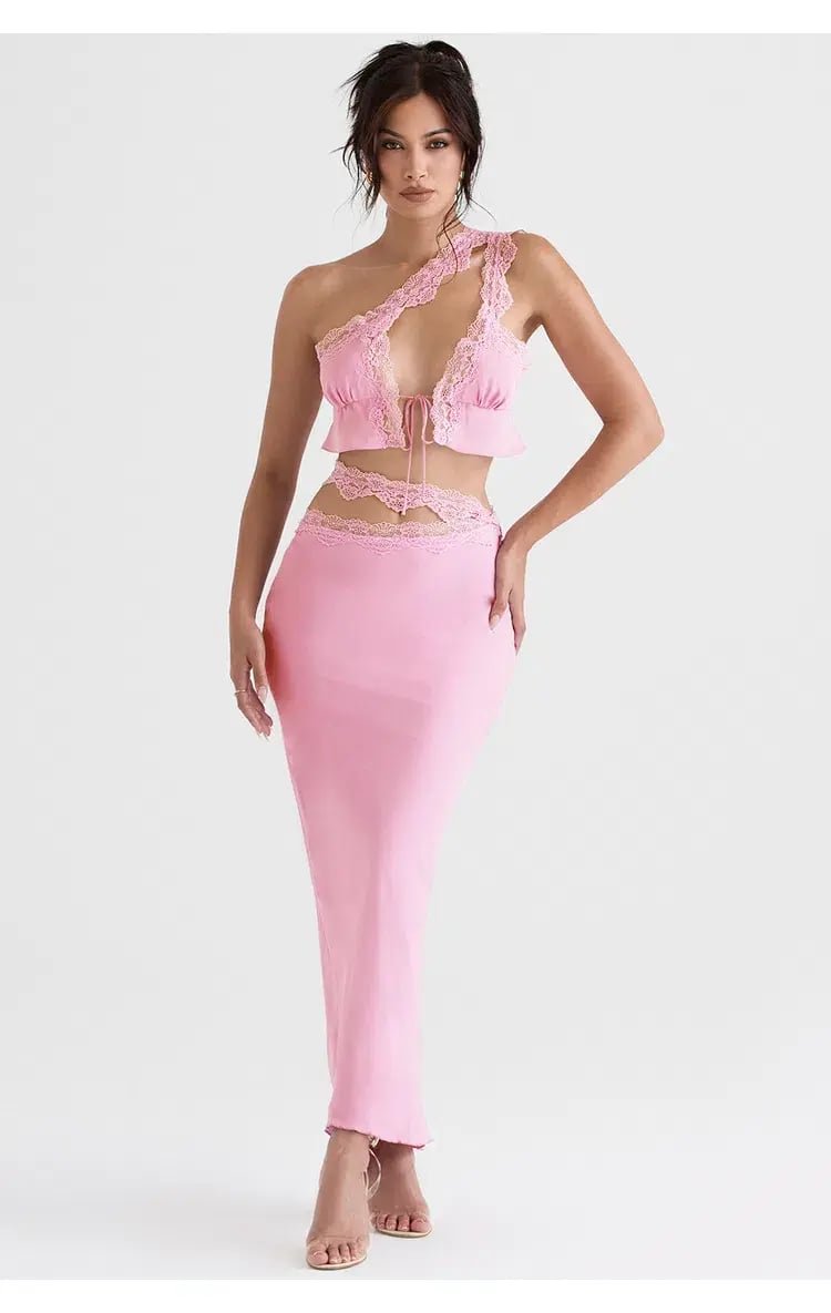 Palm Noosa Florence Top and Skirt in Pink Size M / AU 12 photo 7