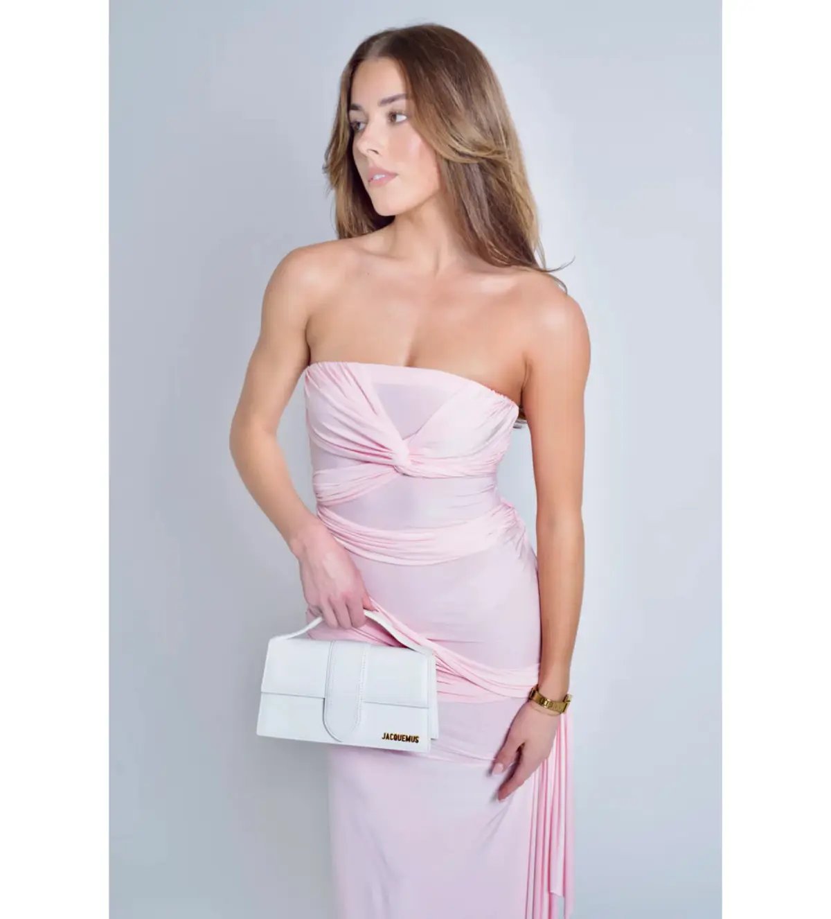 Natalie Rolt Miranda Gown in Blossom Pink Size AU 6 photo 3