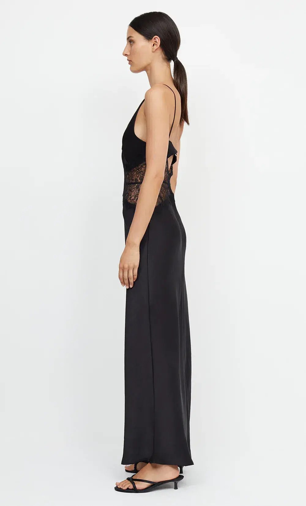 Bec & Bridge Camille Maxi Dress Black Size 6 photo 3