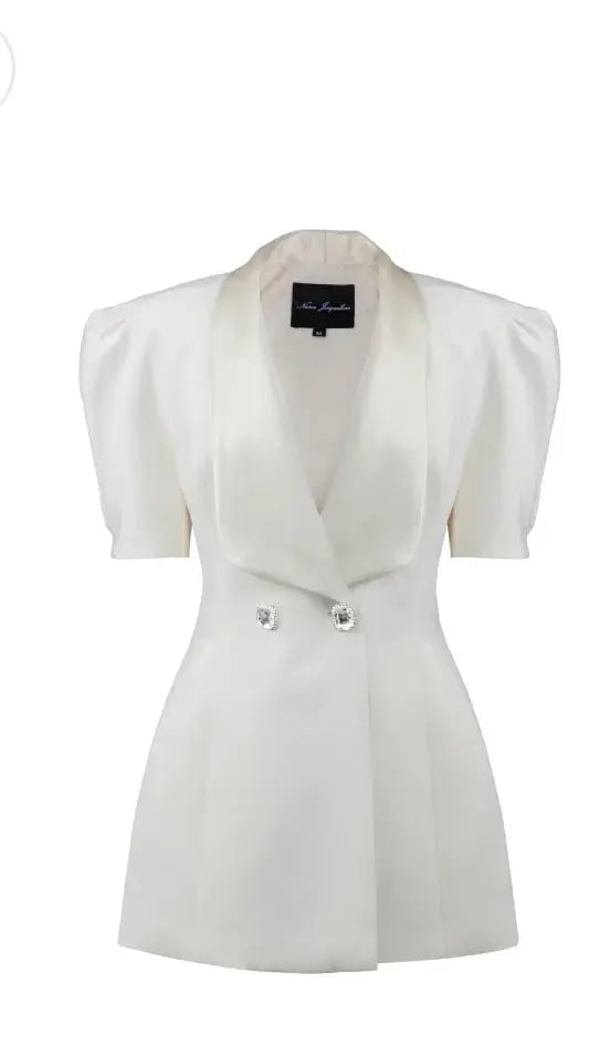 Nana Jacqueline Alia Mini Dress White Size XS / AU 6 photo 5