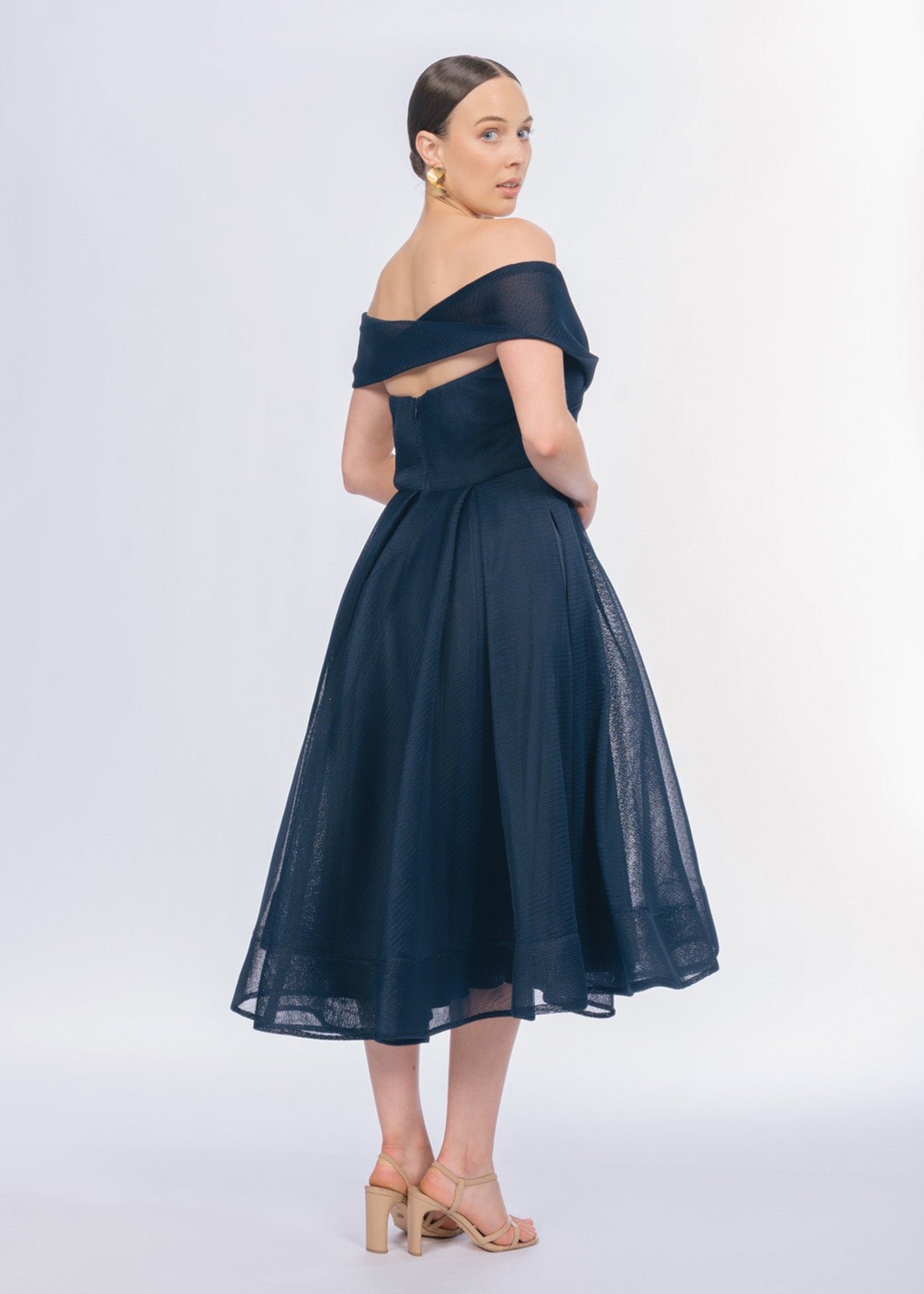 Oliver Dress in Navy photo 4