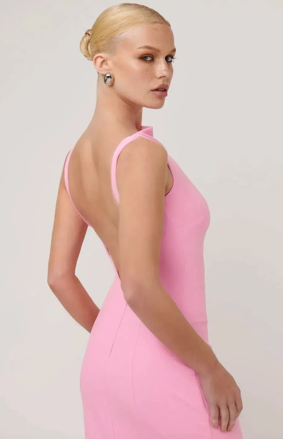 Effie Kats Verona Gown Fairy Floss Pink Size 8 photo 2