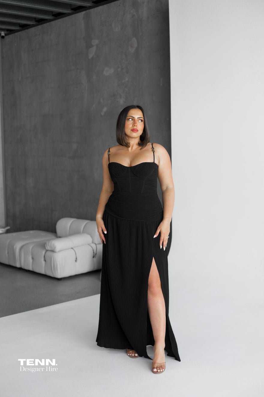 Manning Cartell Double Time Pleat Dress - Black photo 2