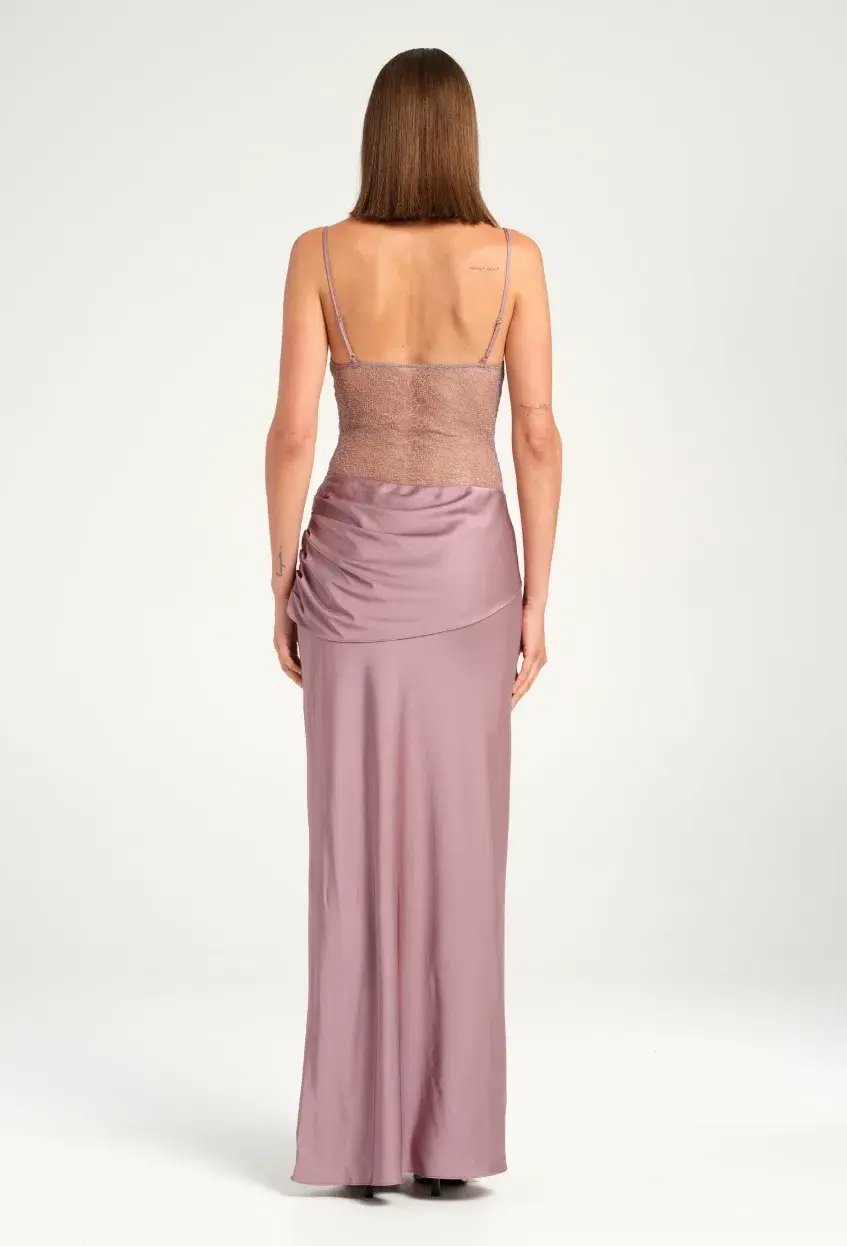 Benni Luna Maxi Dress Grape Size 10 photo 2
