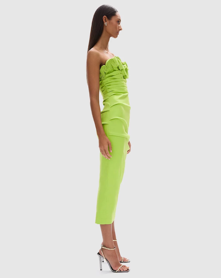 Rachel Gilbert Ren Dress Green photo 4