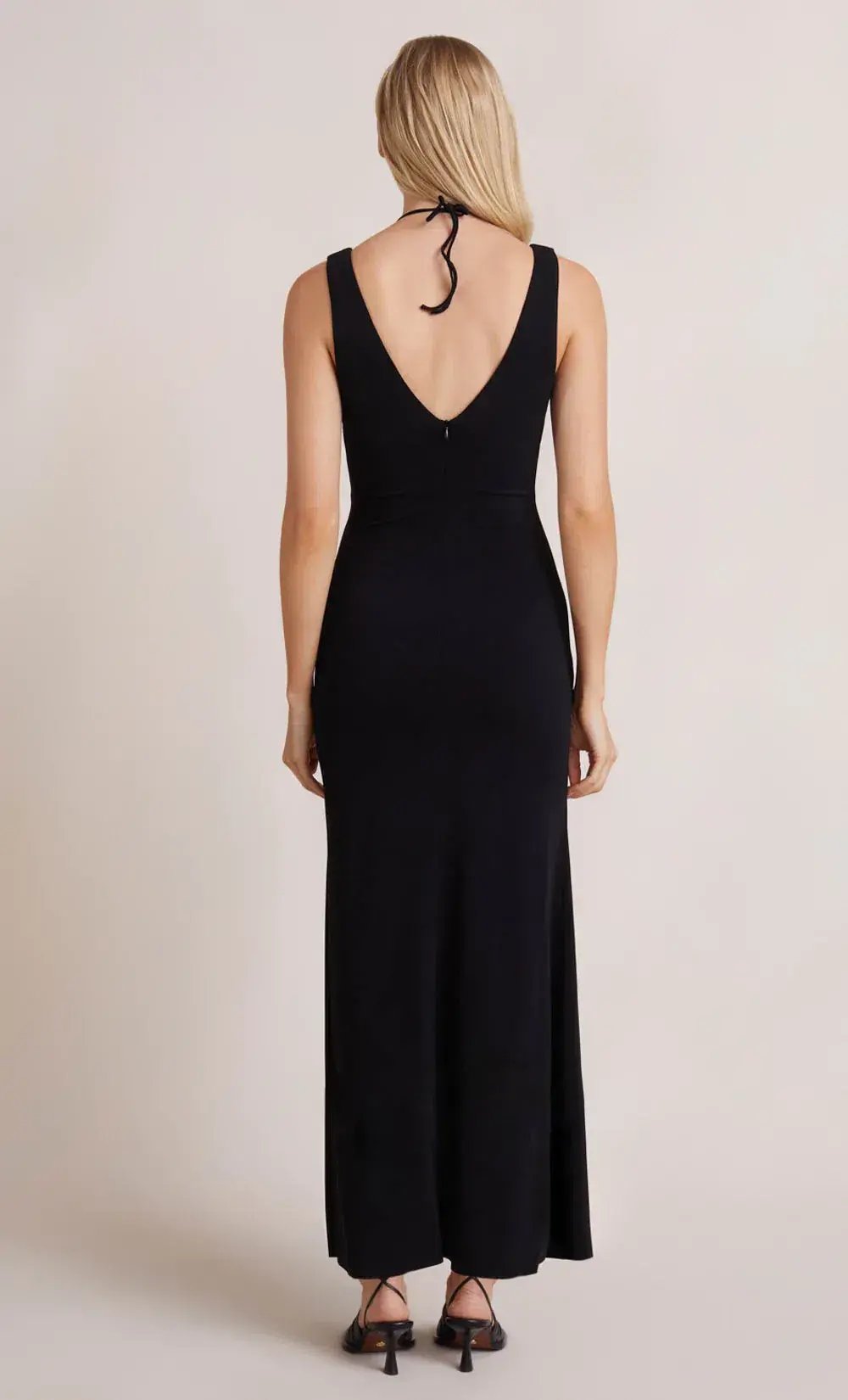 Bec & Bridge Adele Maxi Dress Black Size 10 photo 2