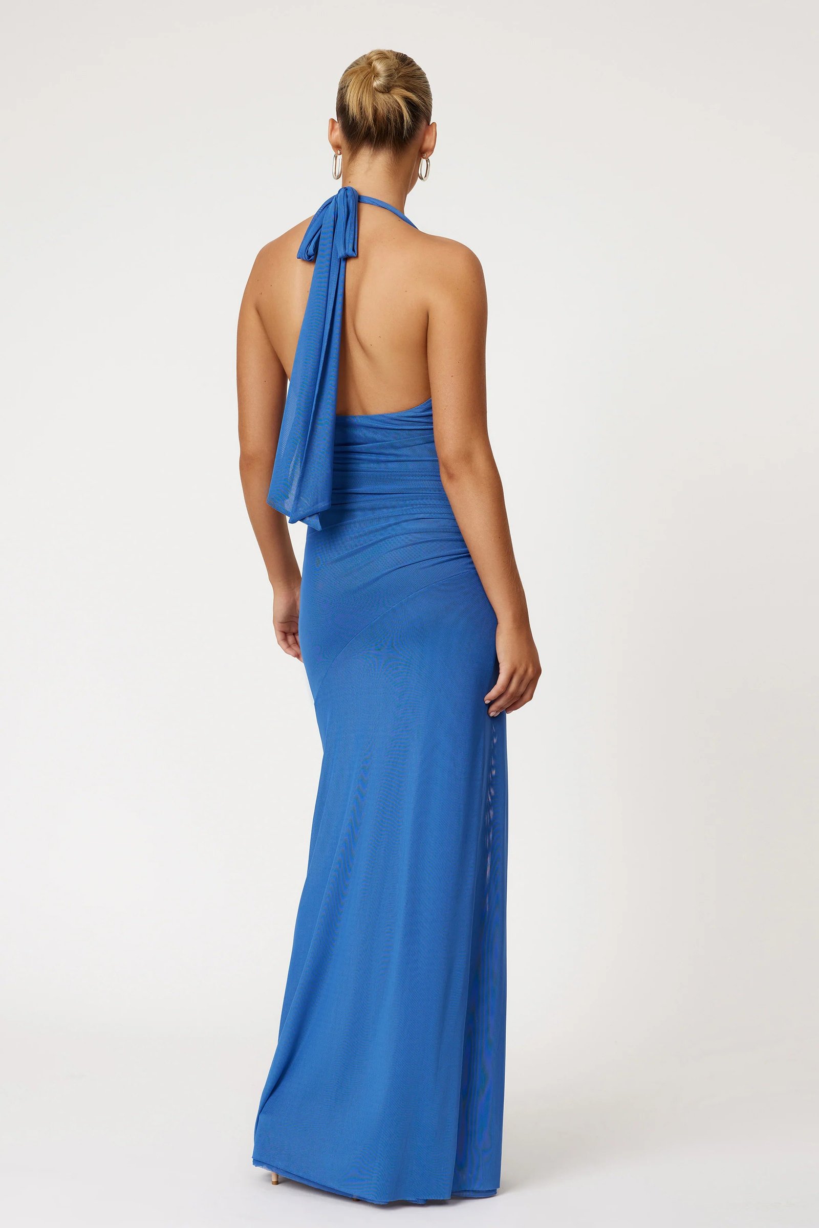 LEXI ZARNA DRESS - BLUE photo 4