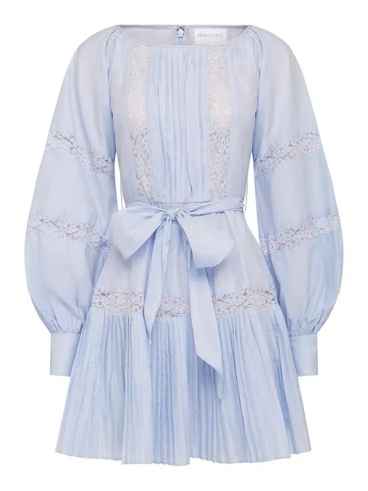 Alice McCall Blissful Song Mini Dress in Sky Blue Size S / AU 8 photo 6
