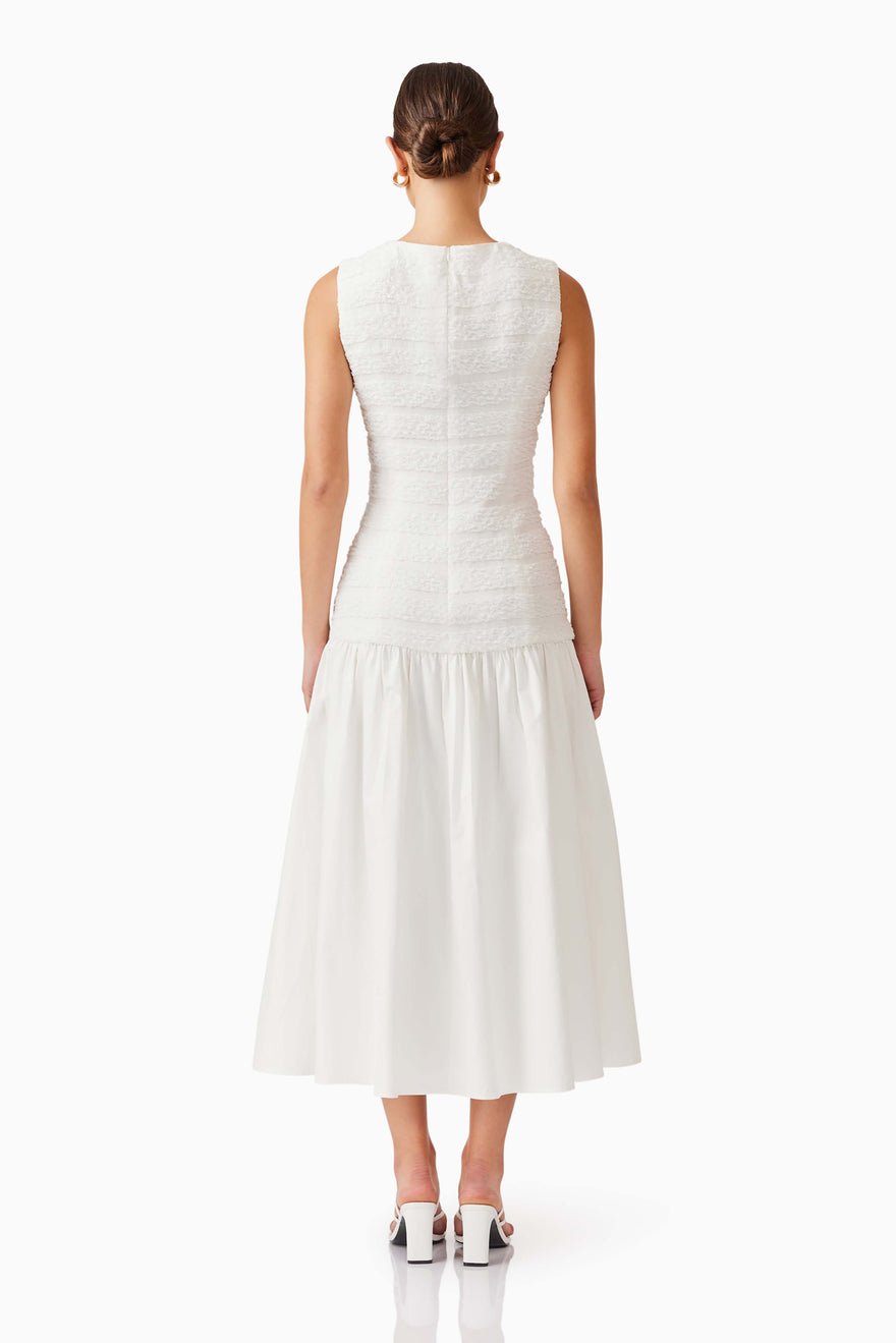 Elliatt Fifi Midi Dress - Ivory photo 3