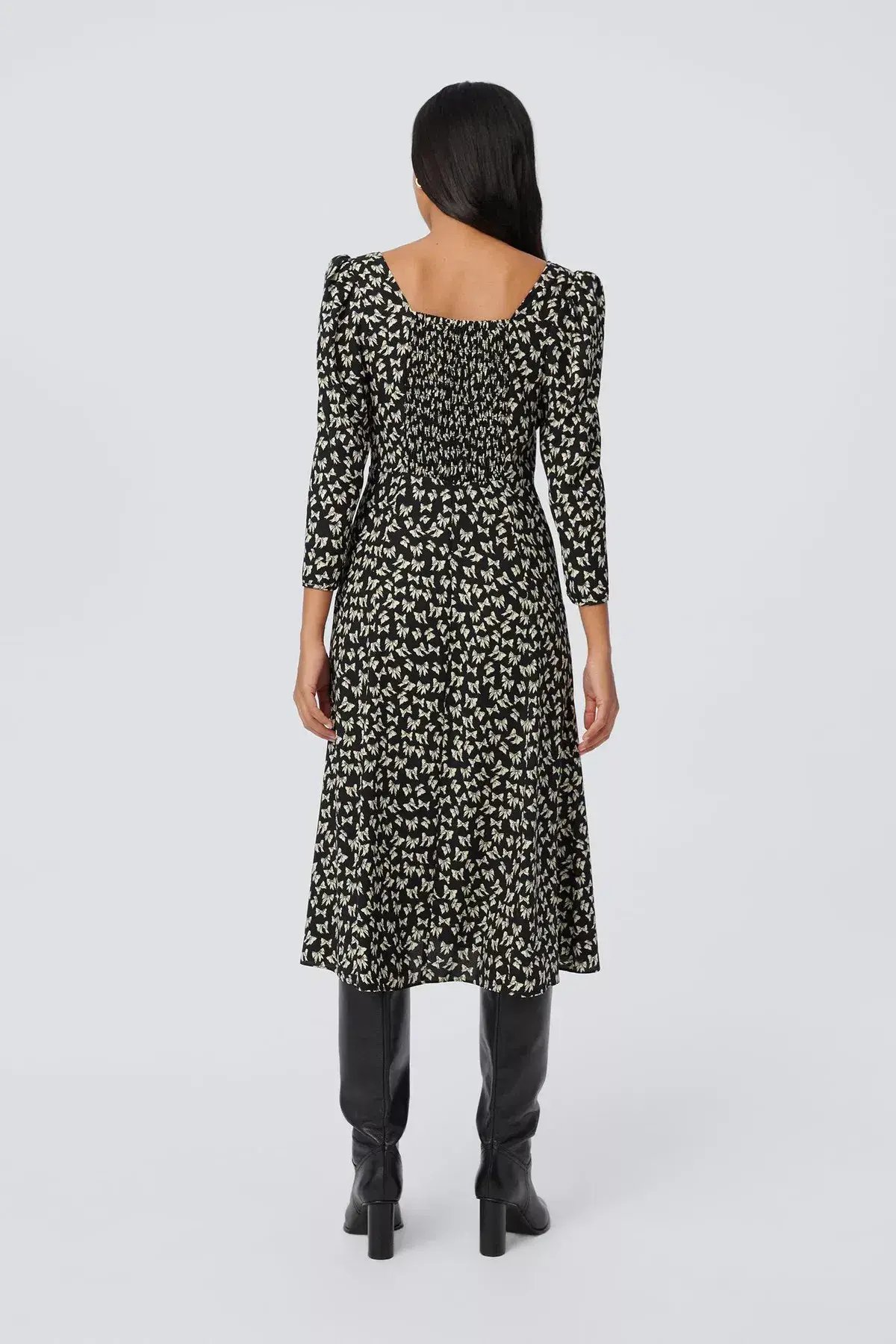 Diane Von Furstenberg Joanna Dress Black Size AU 12 photo 2