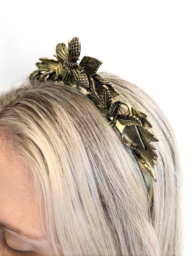 Kitte Carousel Brass Headband photo 4
