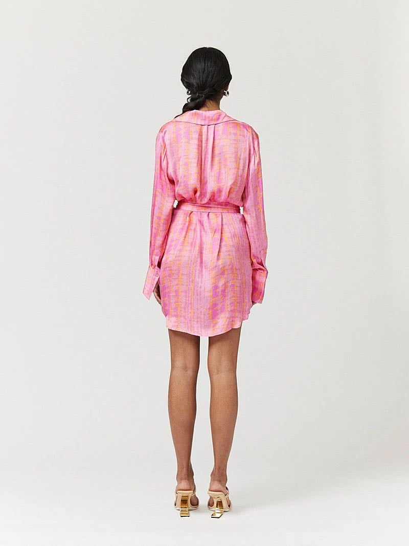SUBOO LEYLA MINI SHIRT DRESS - PRINT photo 3