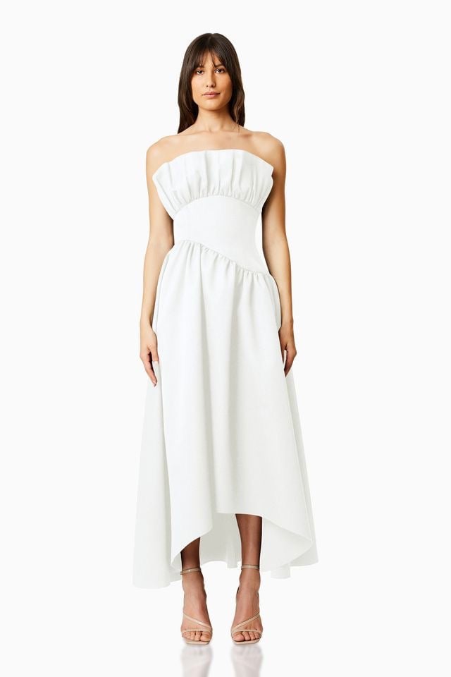 Elliatt Laurel Dress - White photo 3