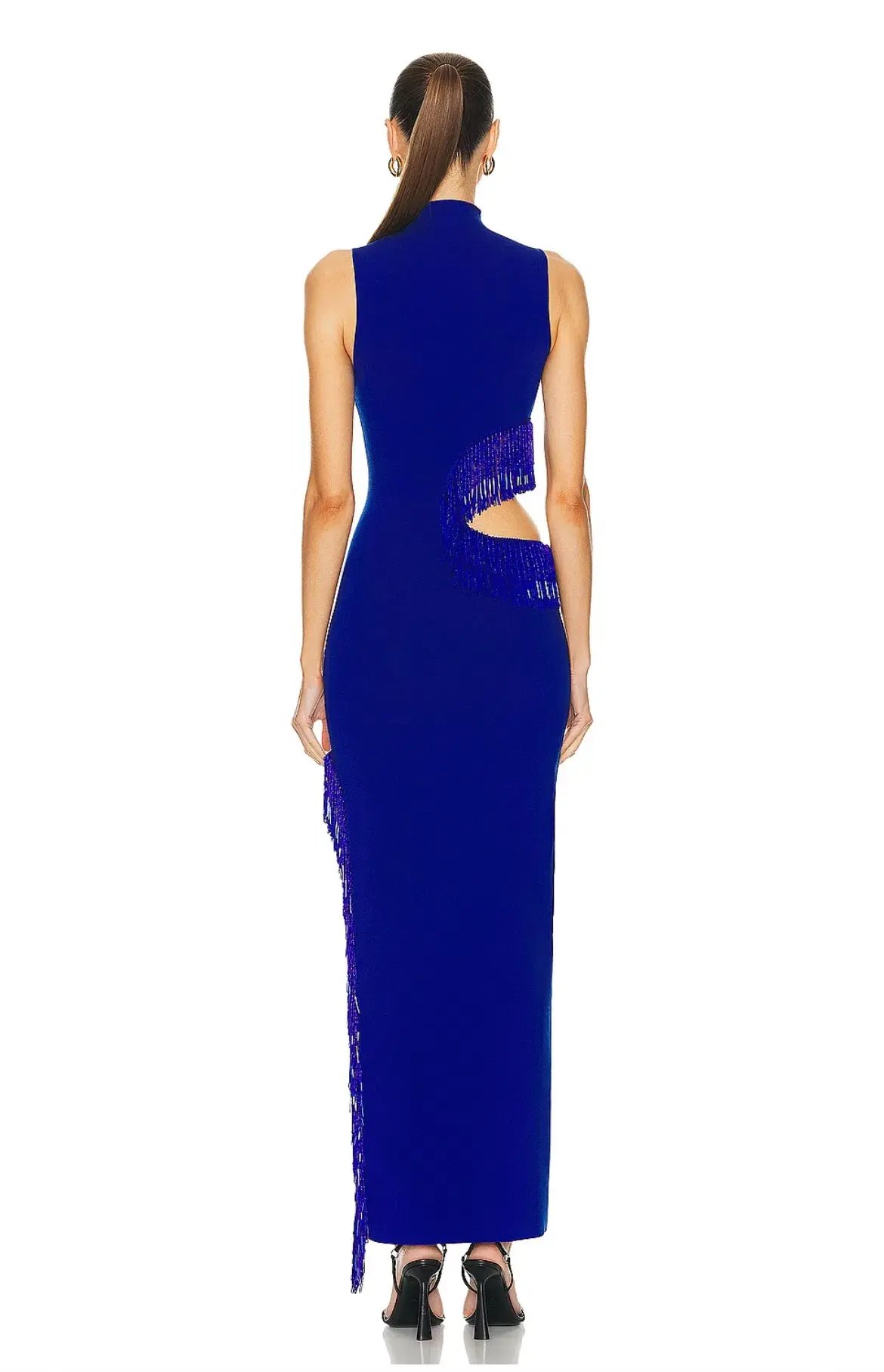 Galvan Beaded Nova Dress in Ocean Size S / AU 8 photo 3