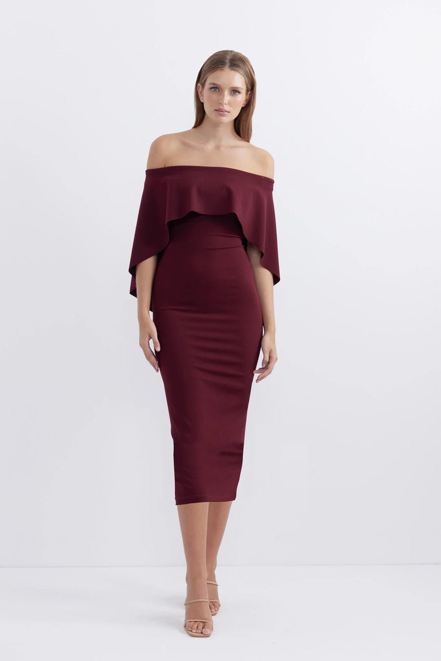 Pasduchas Composure Long Midi - Wine photo 4