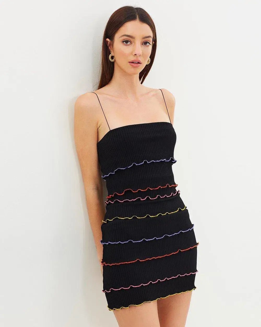 Bec & Bridge La Bamba Mini Dress in Black Size AU 6 photo 2
