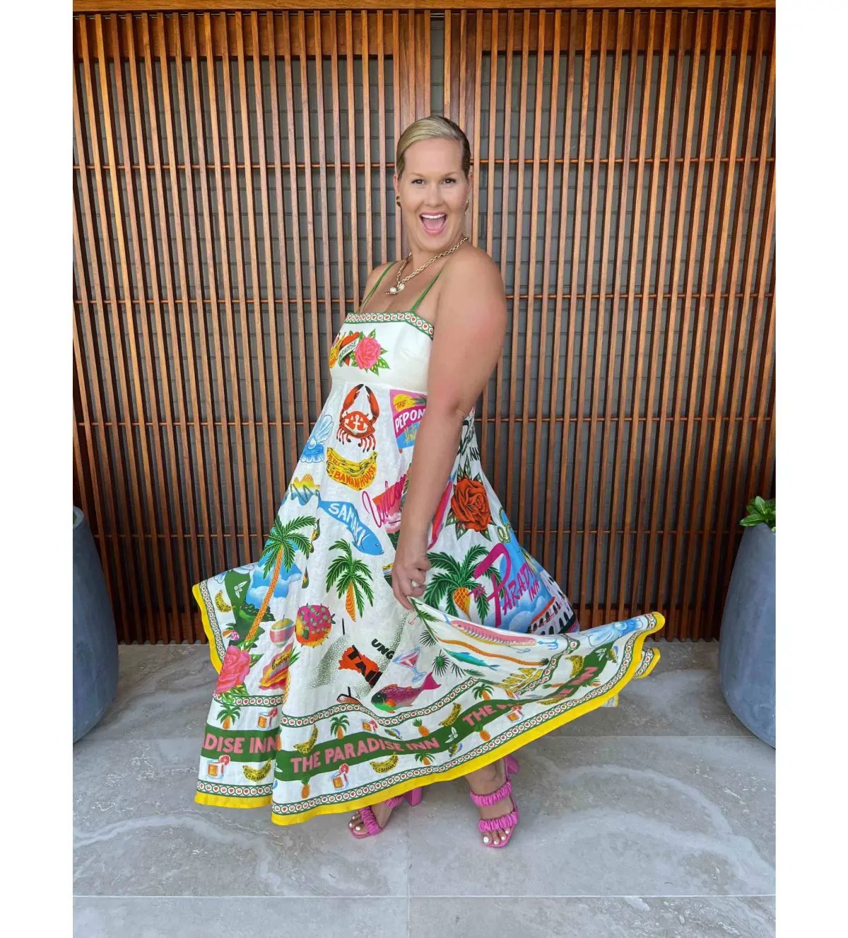 Alemais Paradiso Sundress Print Size 12 photo 3