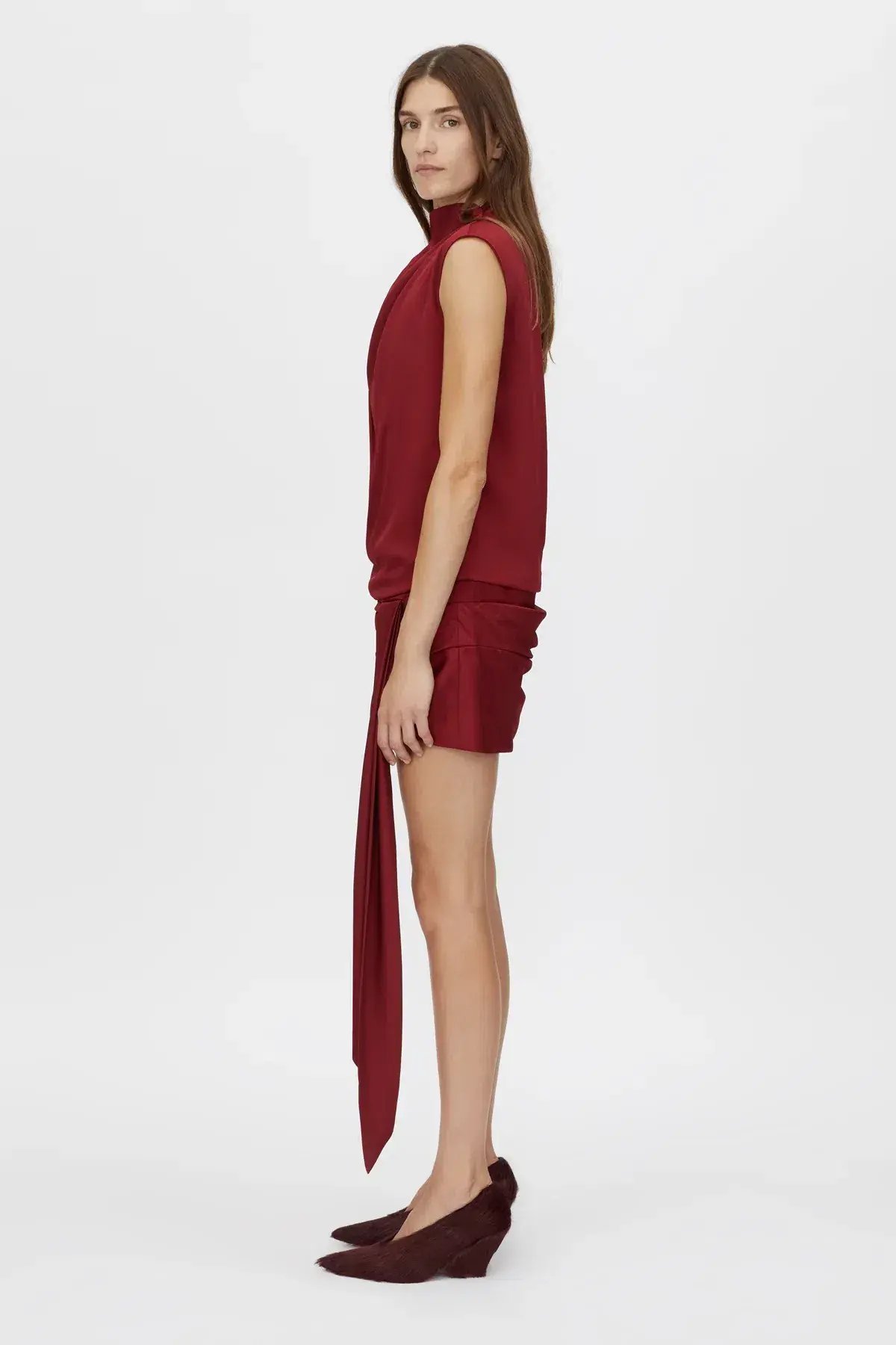 Camilla and Marc Cyphre Mini Dress Red Size 6 photo 3
