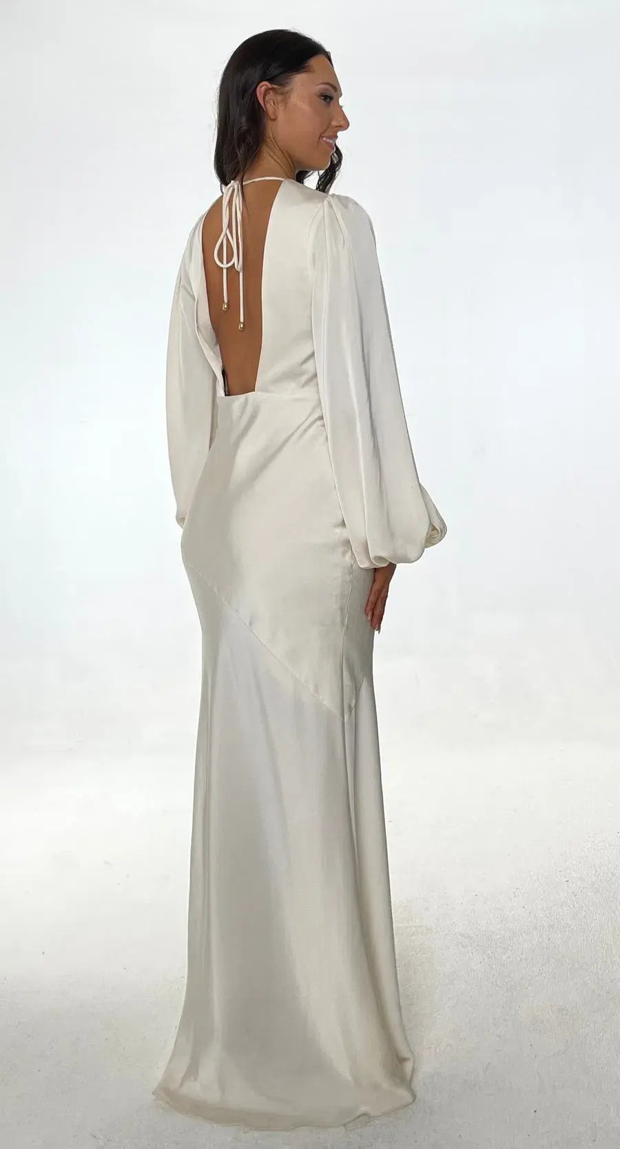 Lexi India Dress Pearl White Size 8 photo 3