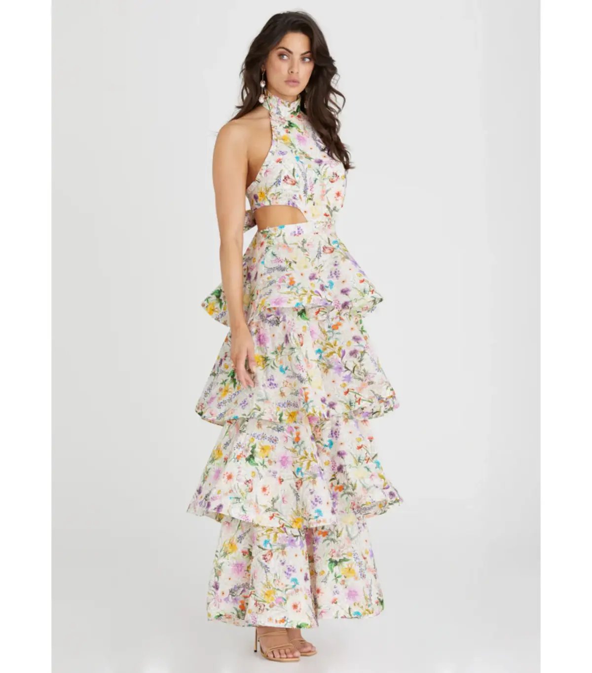 Aqua Blu Jardine Heather Dress in Jardine Print Size AU 10 photo 2