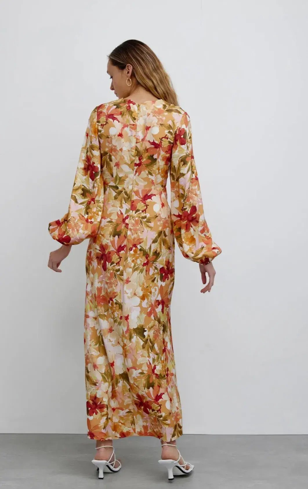 Significant Other Lucia Maxi Dress Watercolour Size 12 photo 2