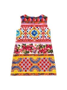 Dolce & Gabbana Mixed Print Dress photo 4