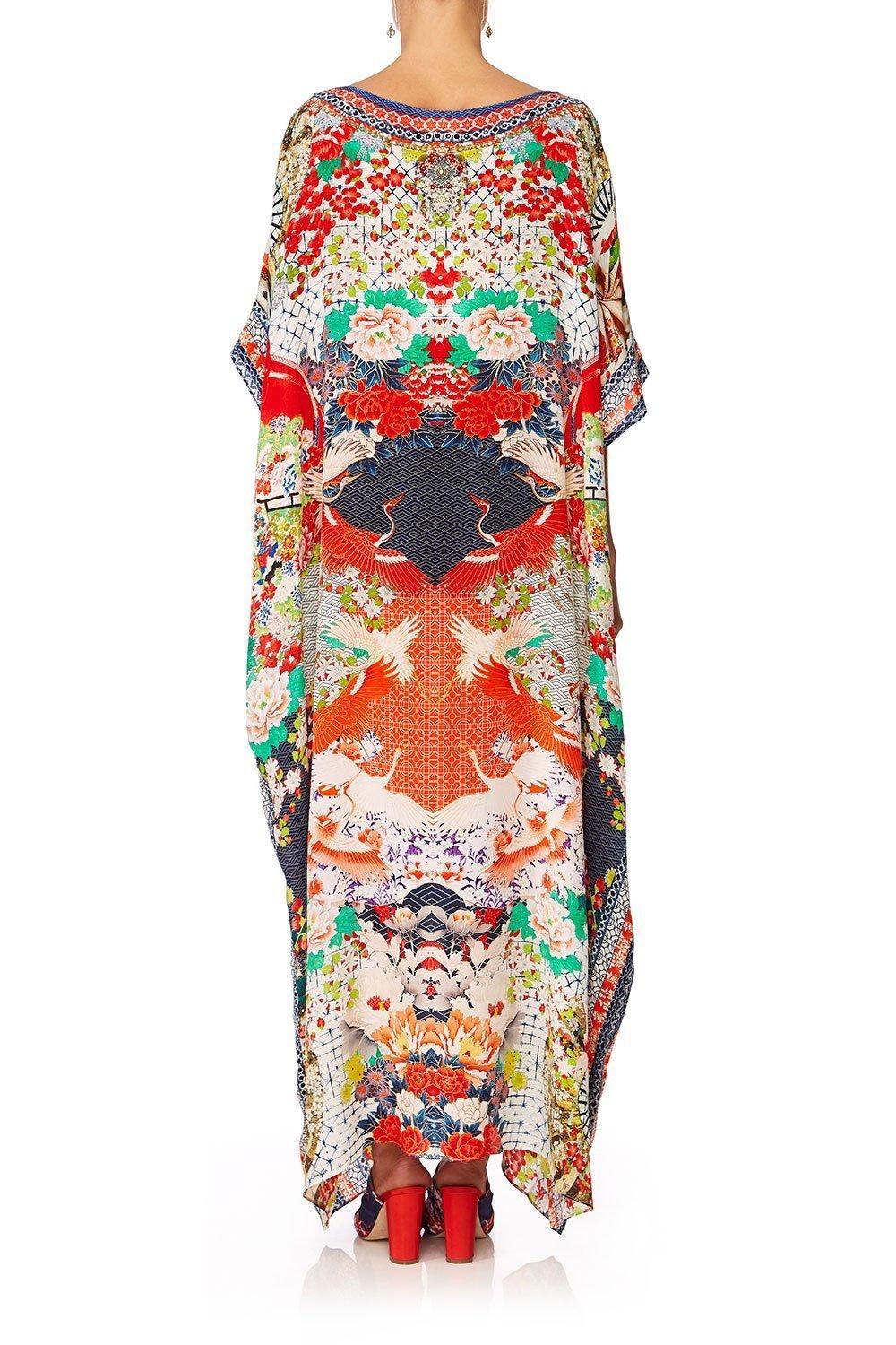 Camilla Geisha Girl Round Neck Kaftan One Size photo 8