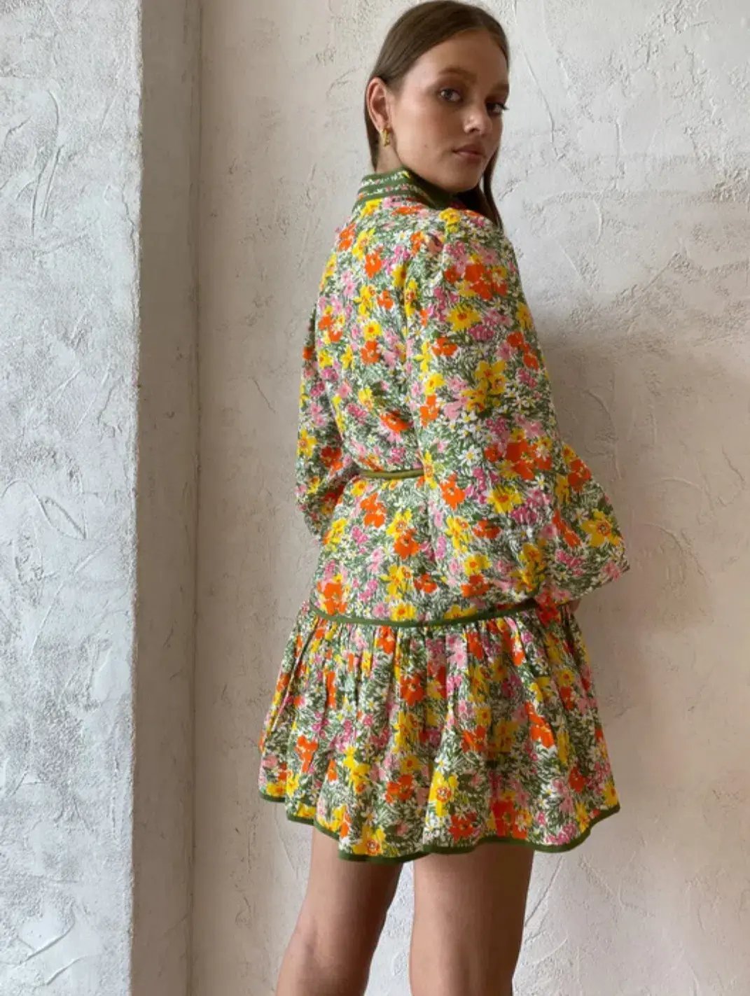 Alemais Cabana Mini Dress in Multi Size 6 photo 3