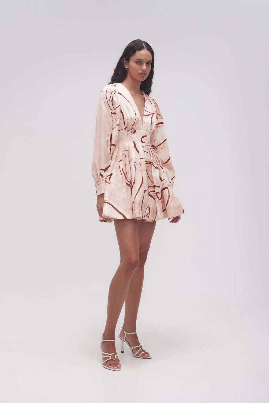 Aje Amelia Plunge Mini Dress photo 3